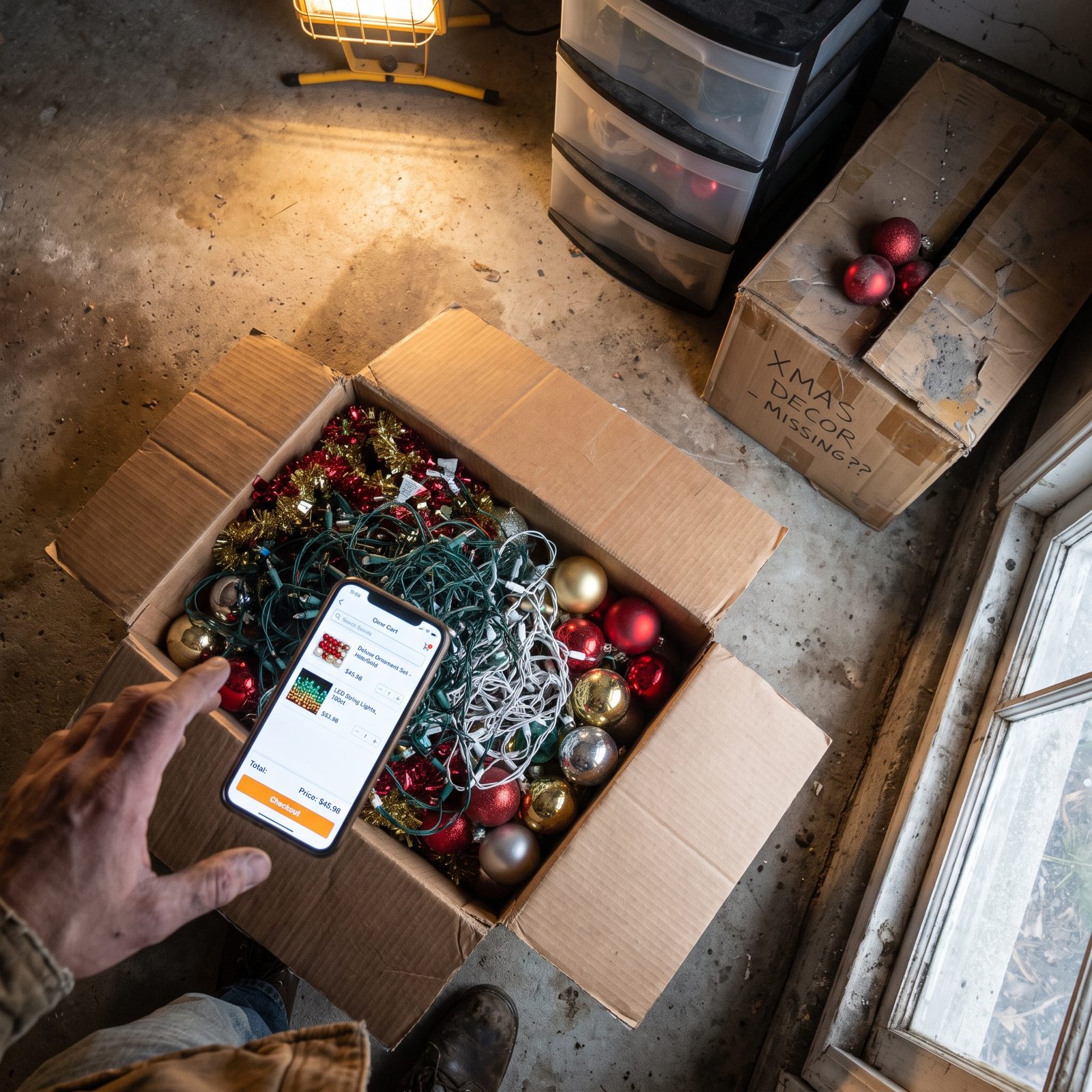 Ordering Replacements Before Looking for Lost Decorations
