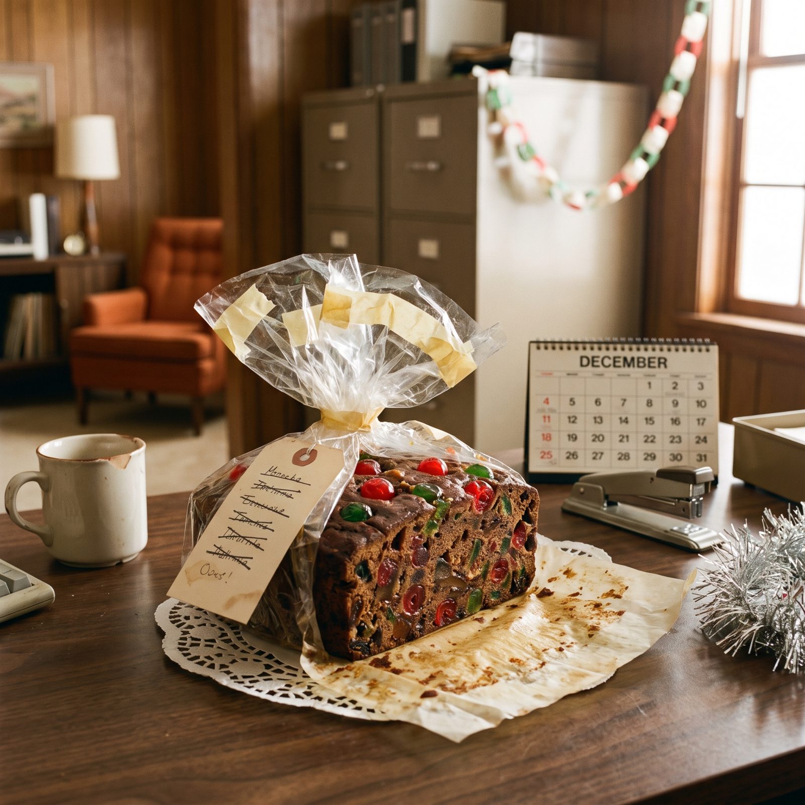 Passing the Same Fruitcake From Desk to Desk