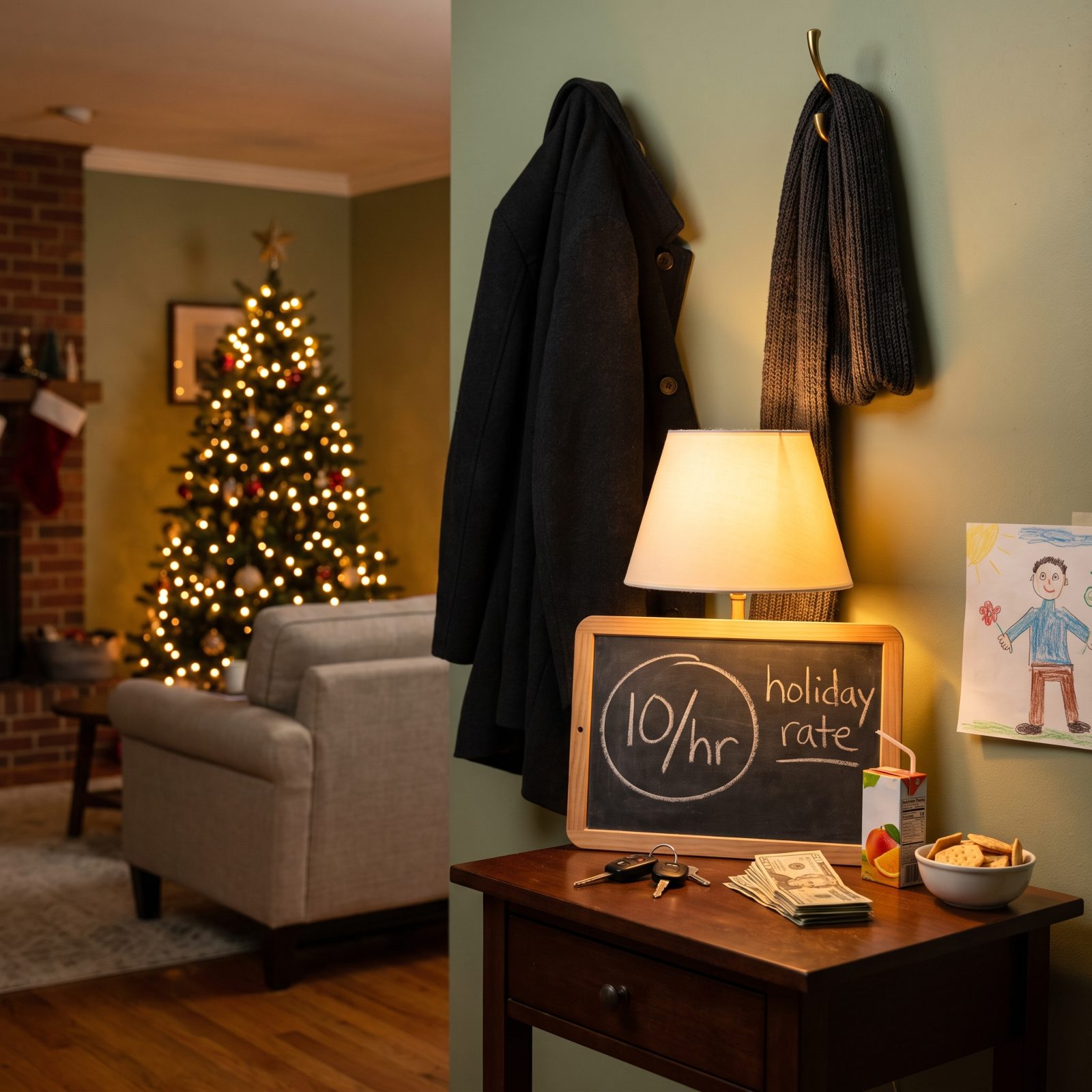 Paying Holiday Rates for Babysitting