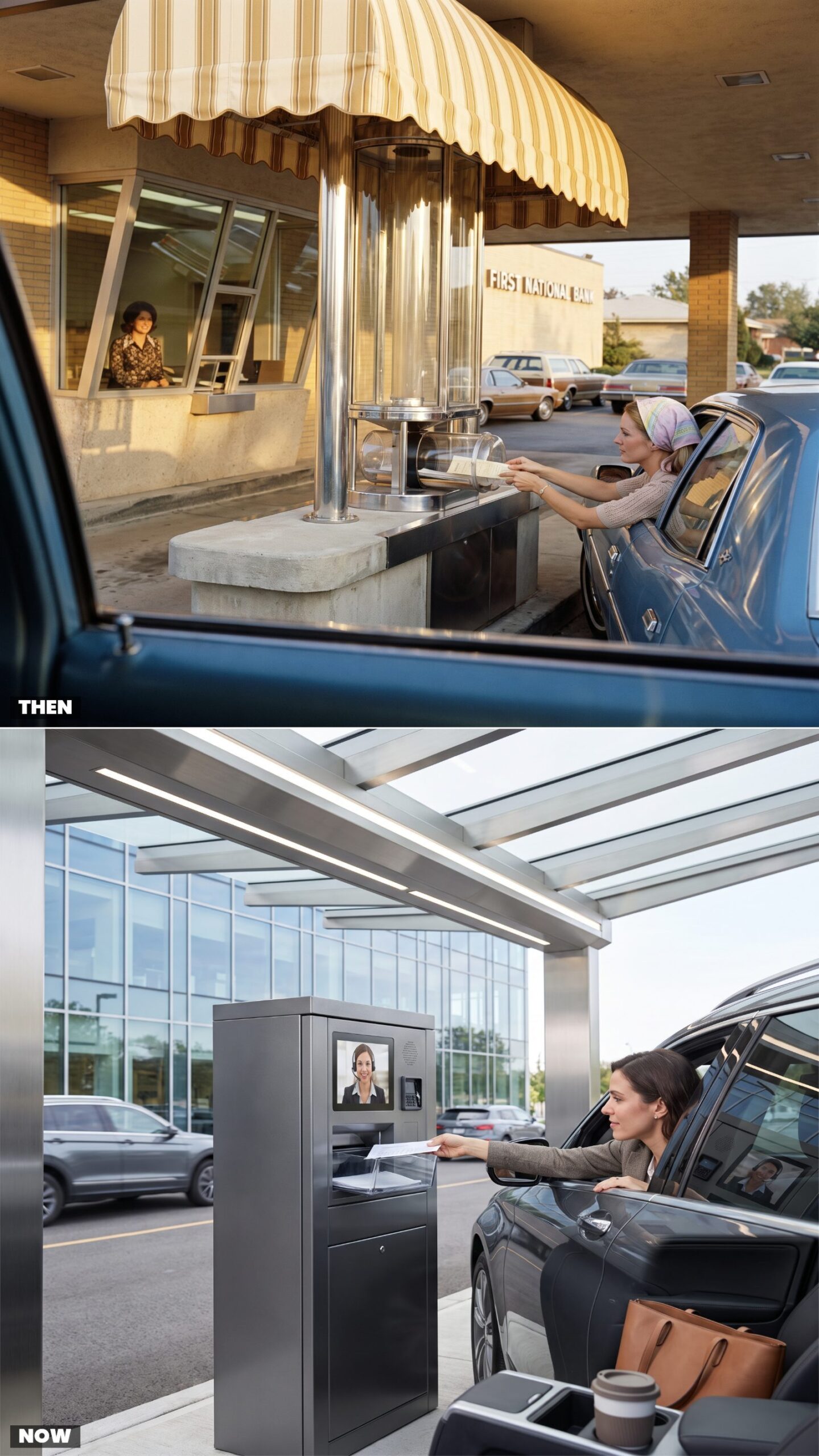 The Pneumatic Drive-Through Tube