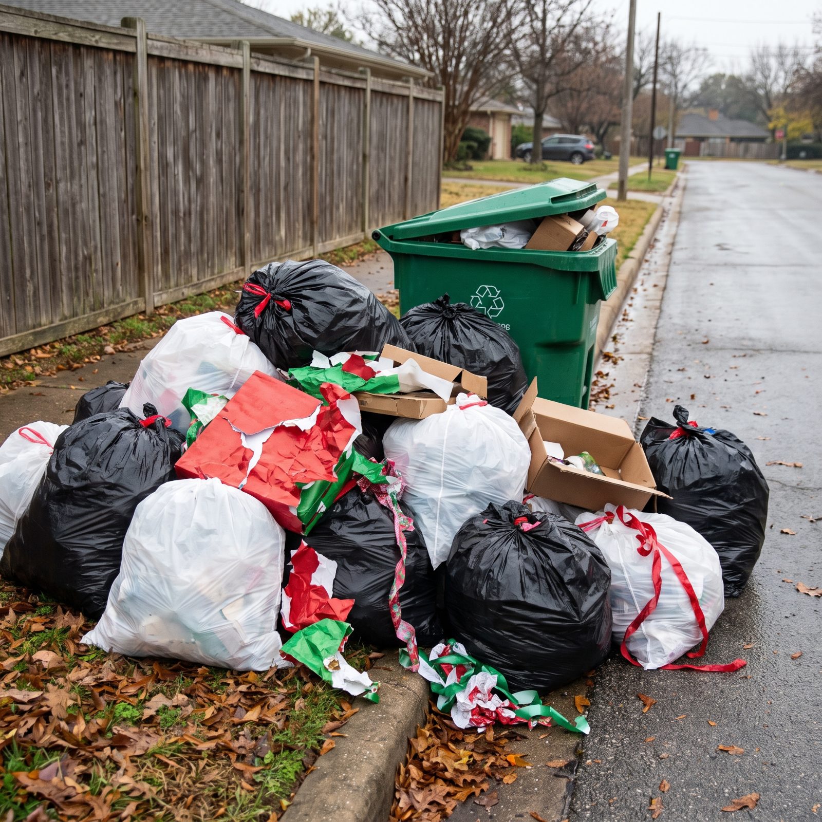 Post-Holiday Cleaning and Extra Trash Collection