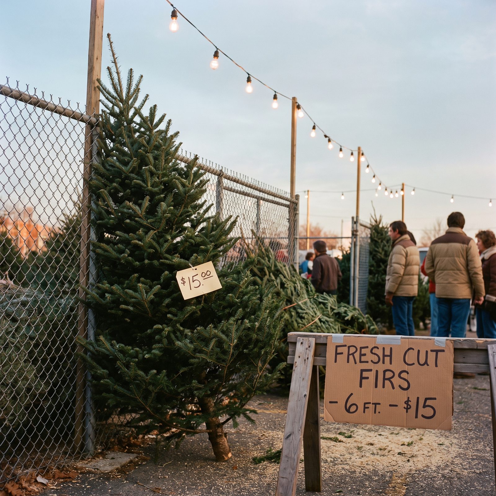 A Real Six-Foot Fir: $15 Then, And It Wasn't Cheap