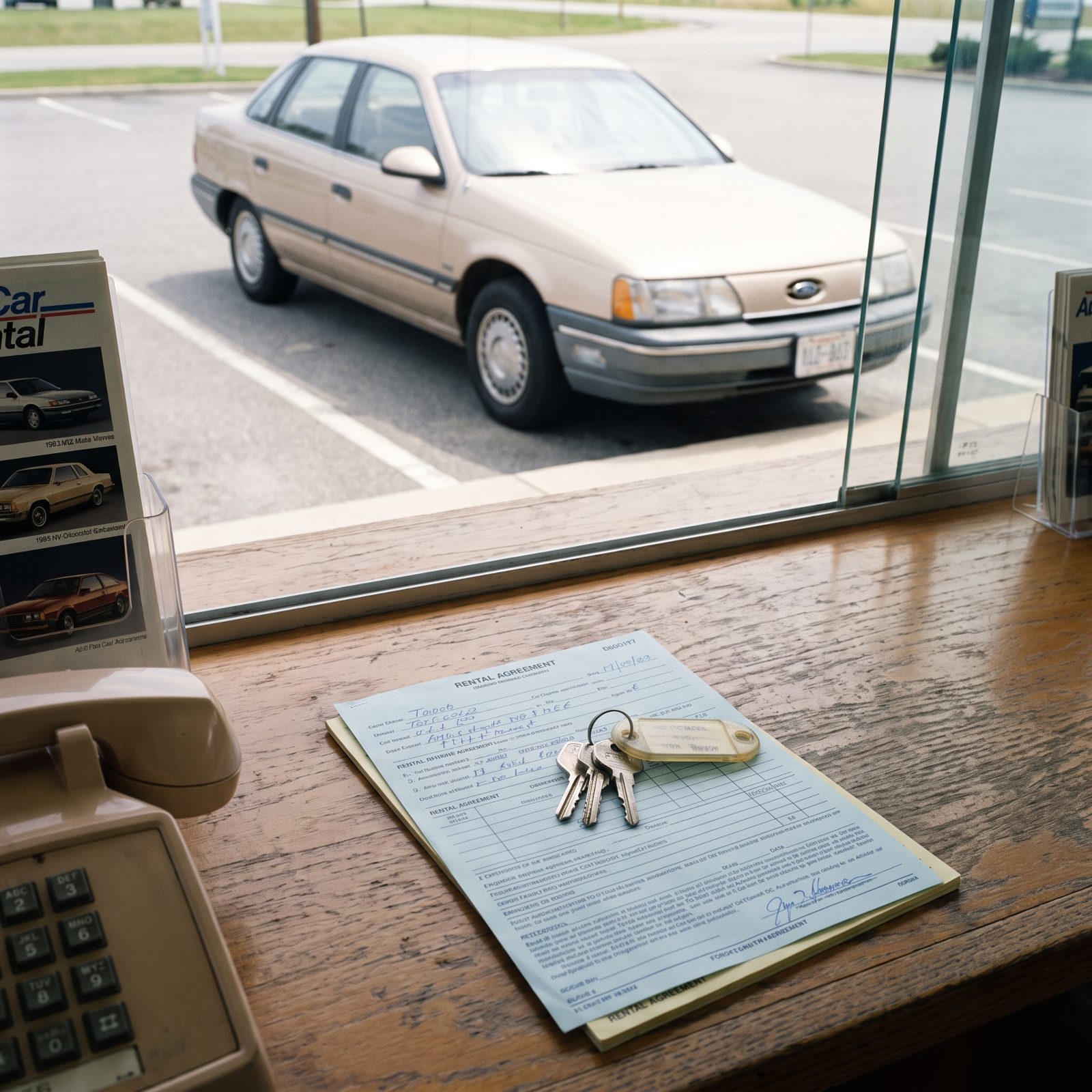 A Rental Car for a Holiday Weekend: Around $90 in 1985