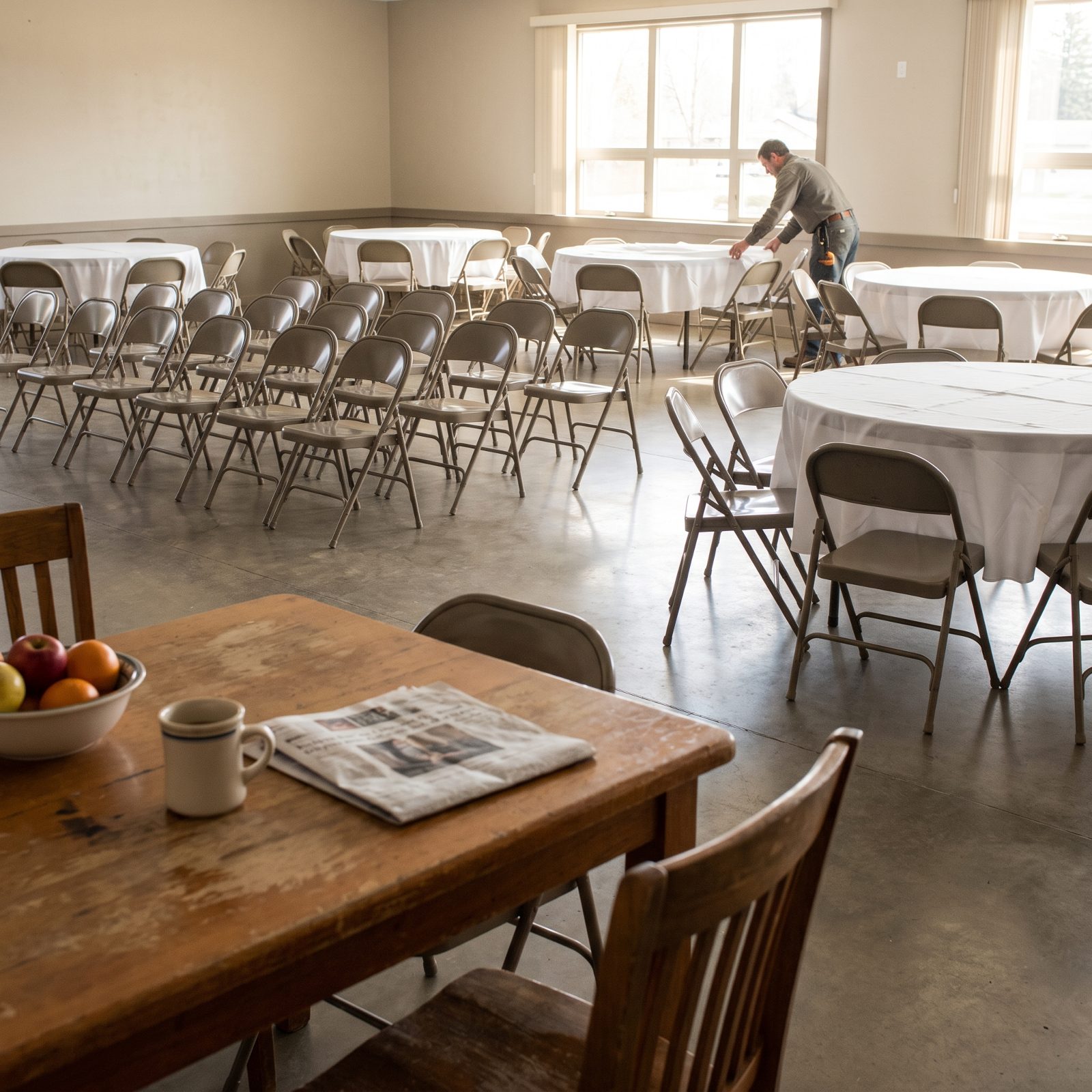 Rental Tables, Chairs and Tablecloths