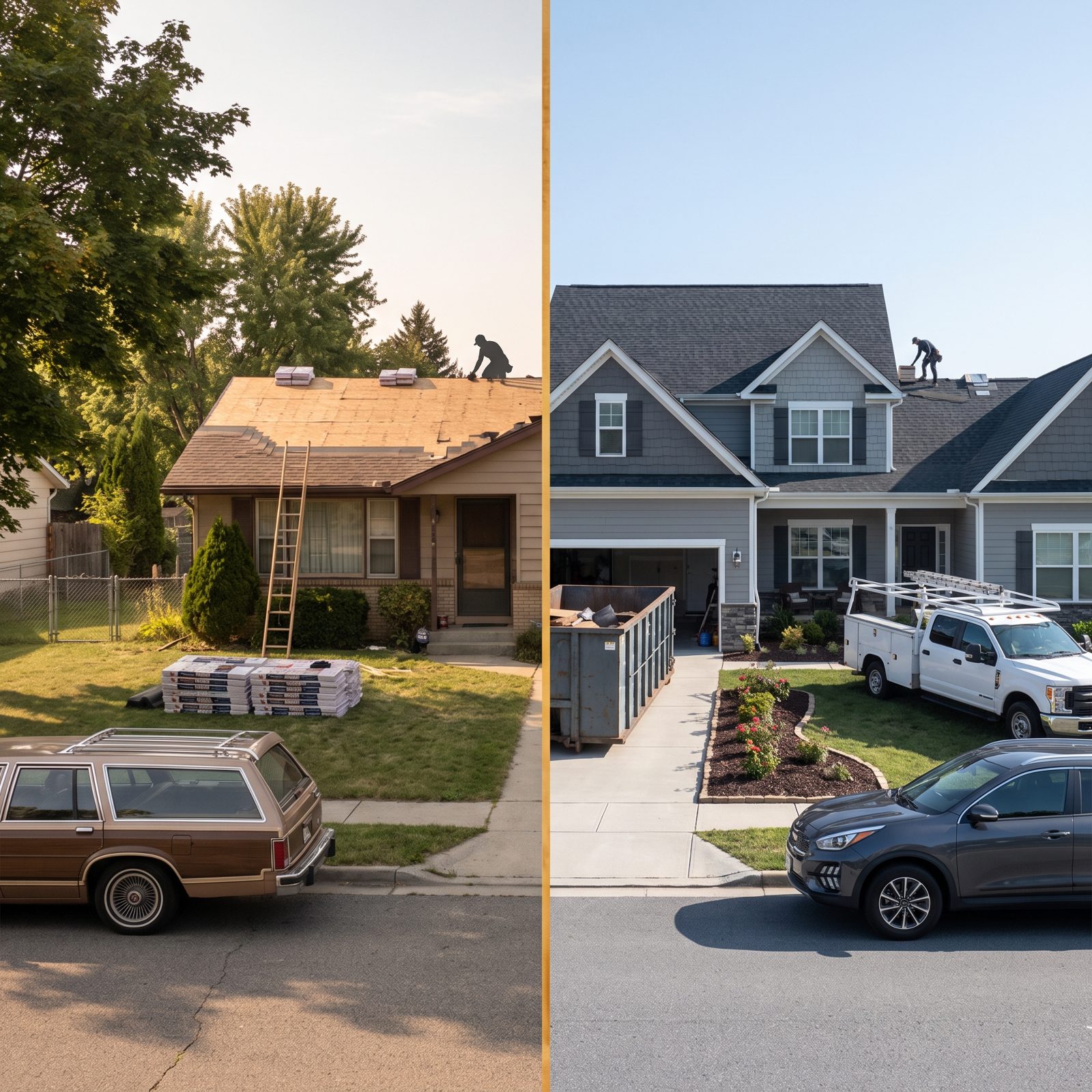 Replacing a Worn-Out Roof