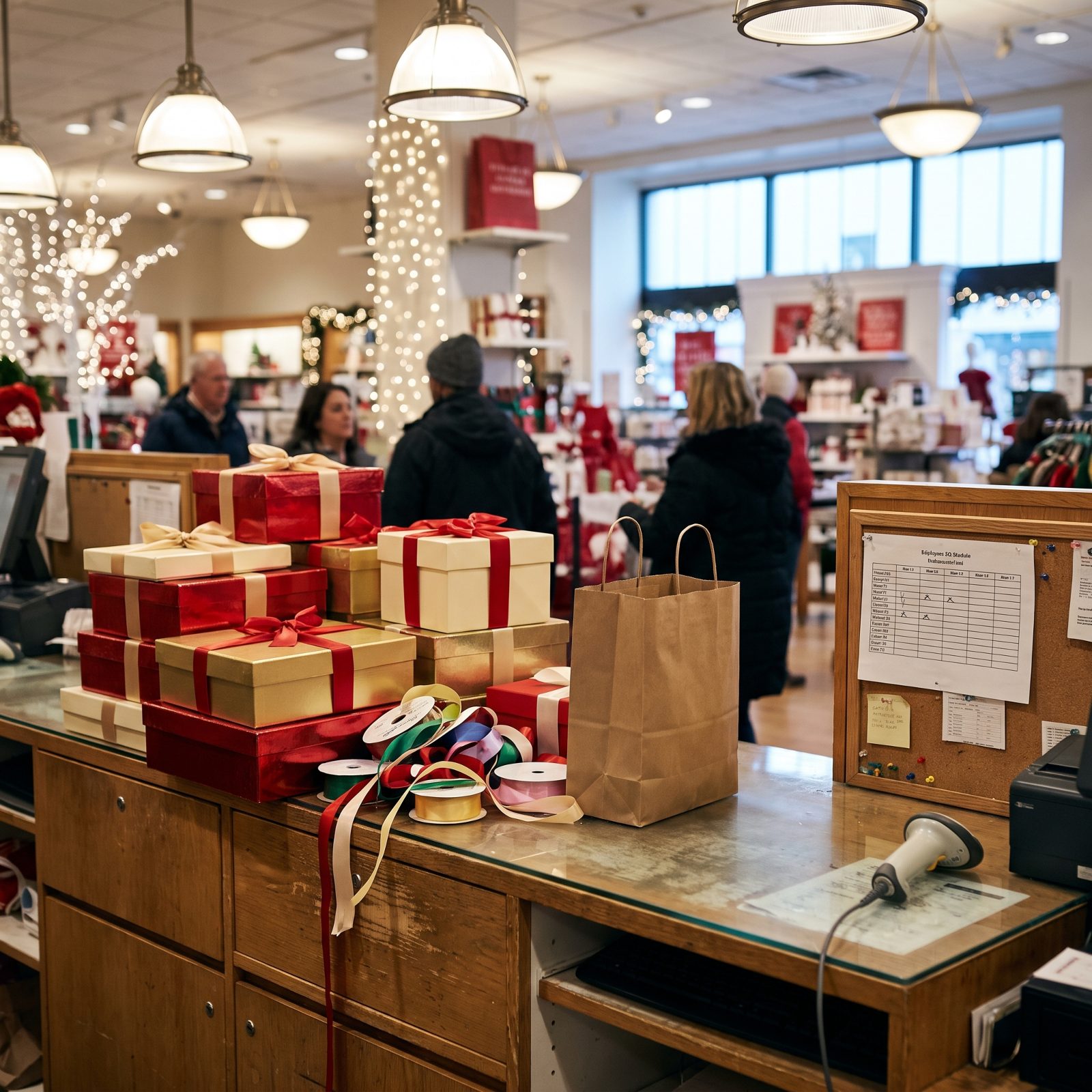 Retail Workers Stack Holiday Shifts and Overtime