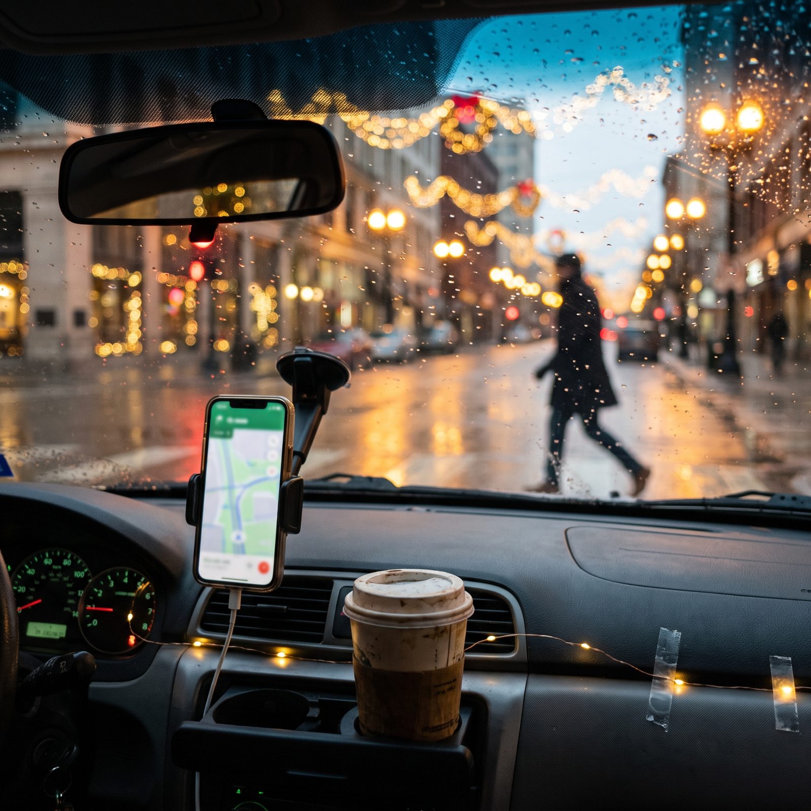 Rideshare Drivers Catch the Holiday-Party Surge