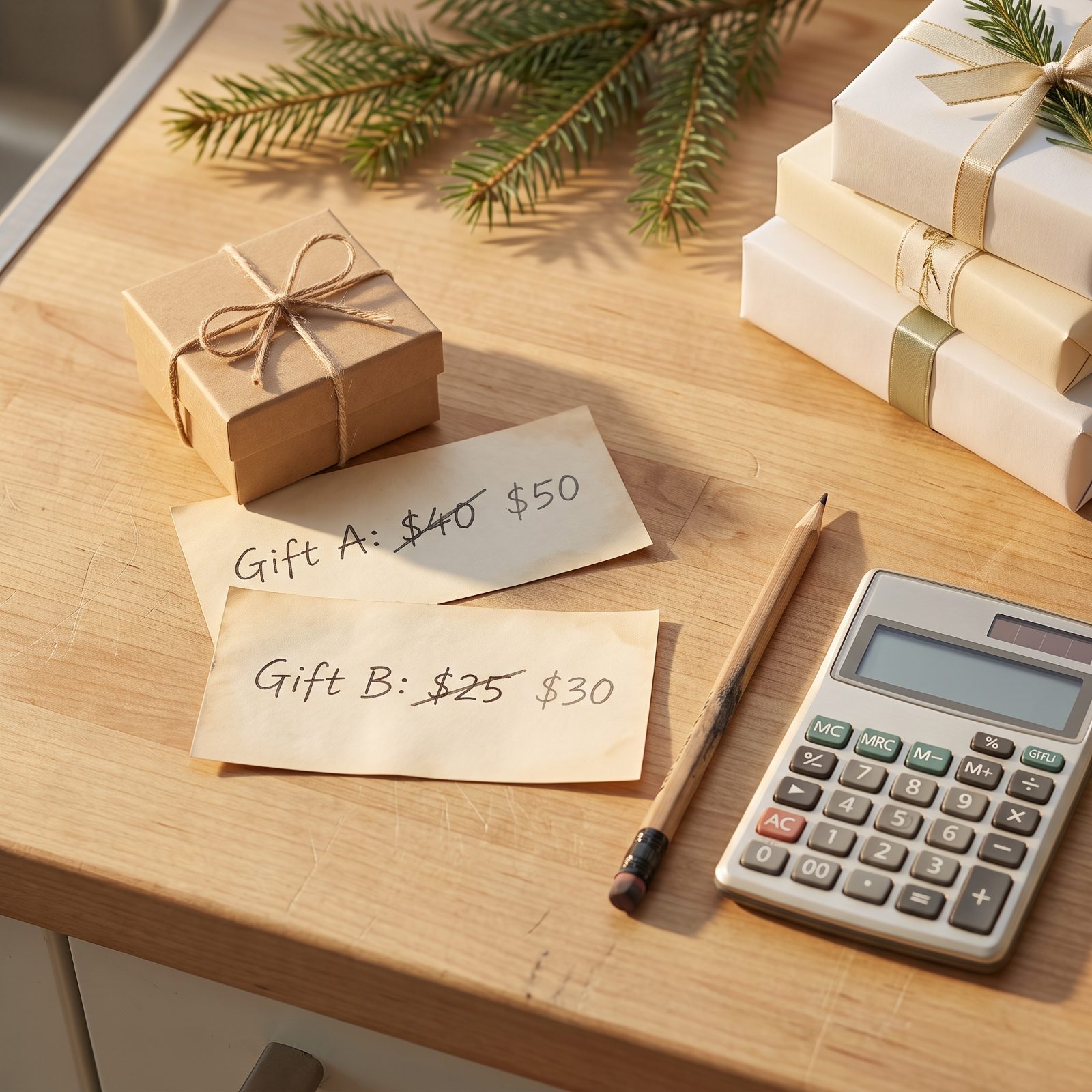 Rounding Every Gift Budget Up to the Nicer Number