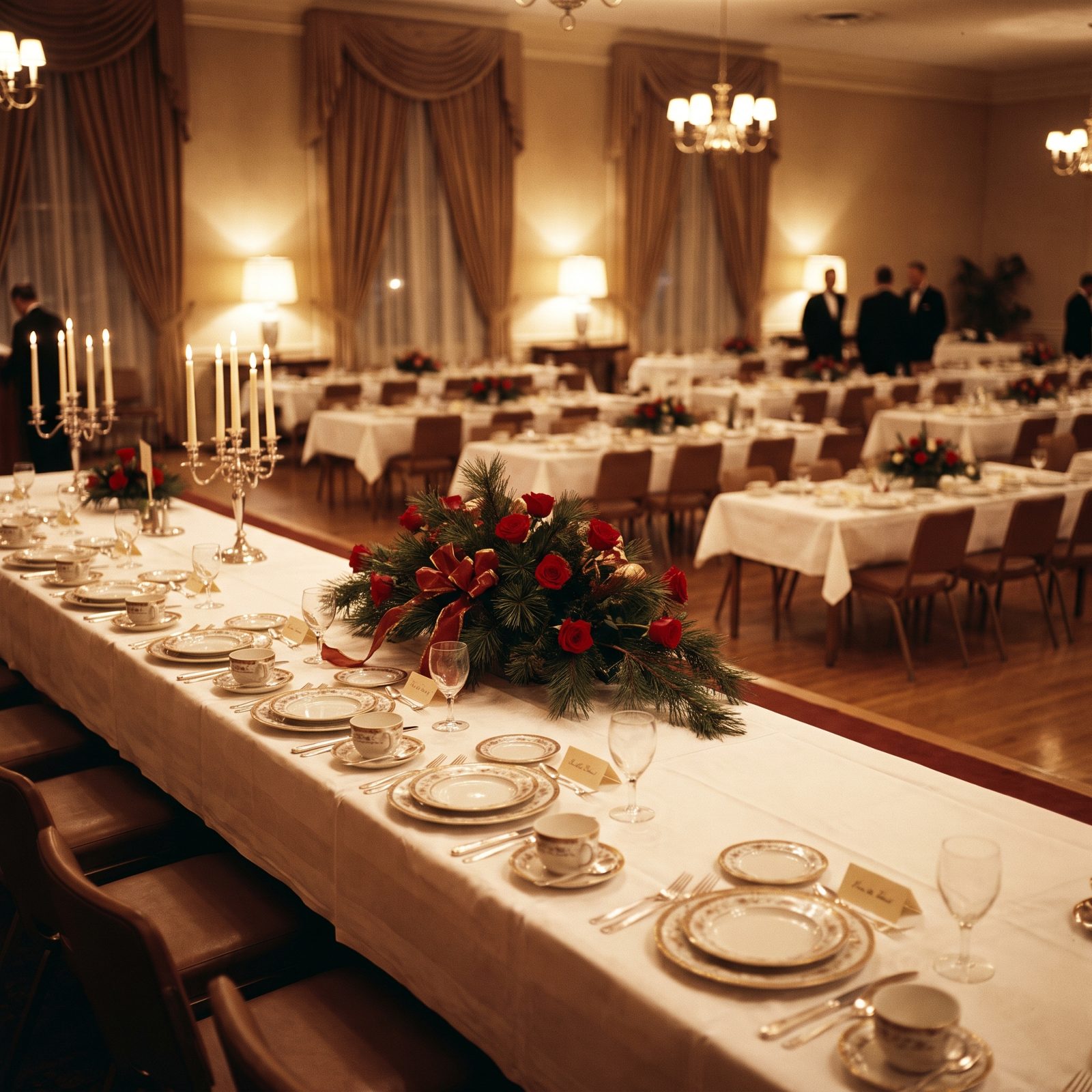 Seating the Christmas Dinner by Office Rank