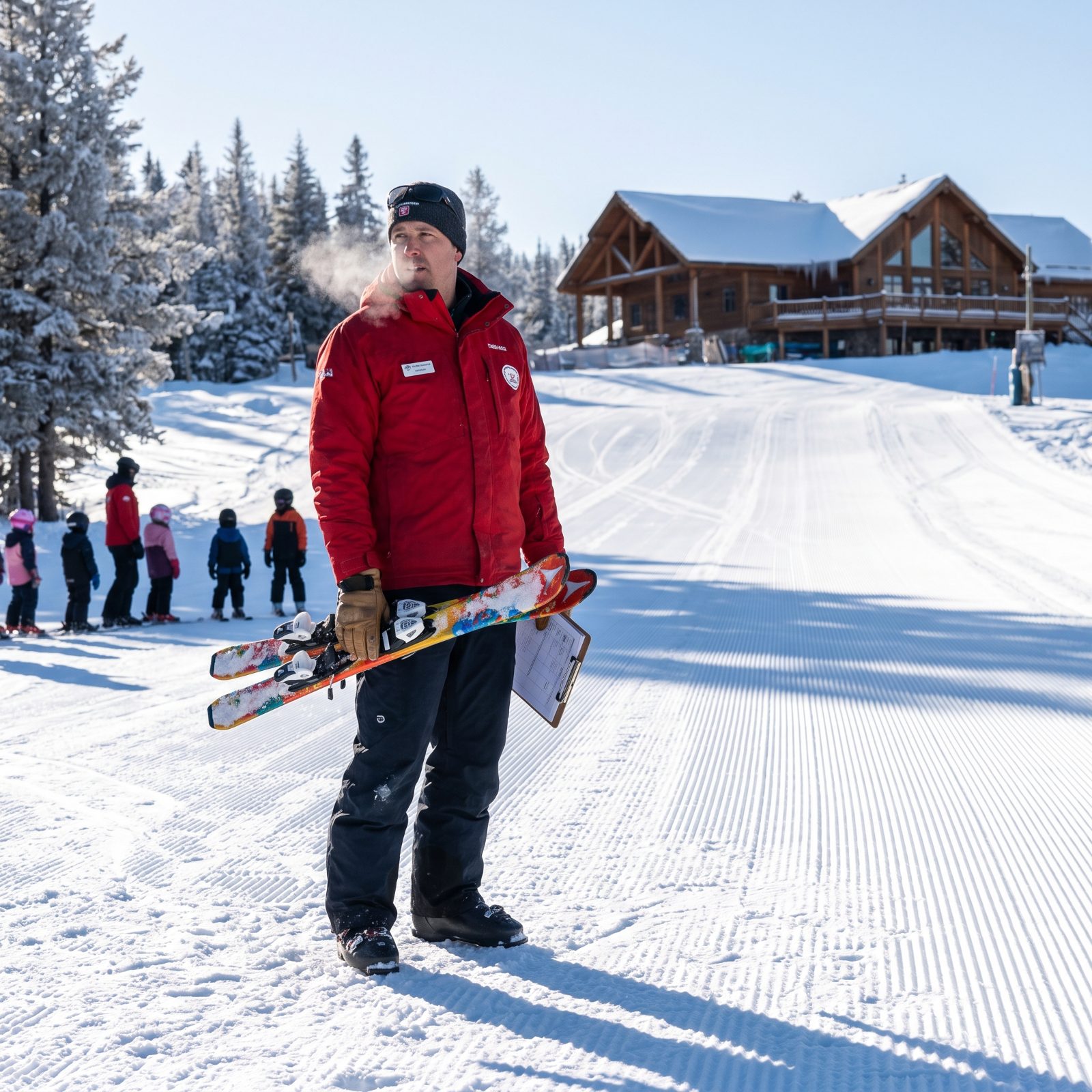 Ski Instructors Begin Their Peak Season