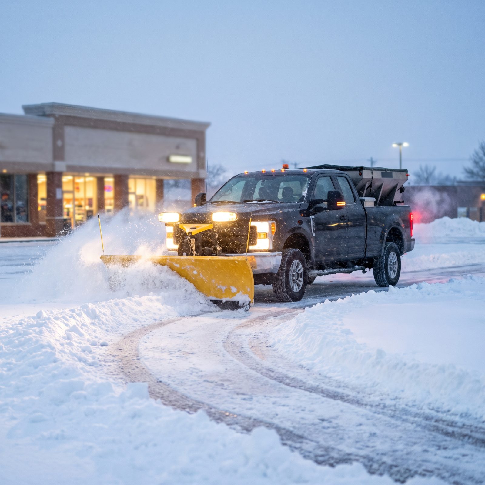 Snowplow Operators Cash In on December Storms