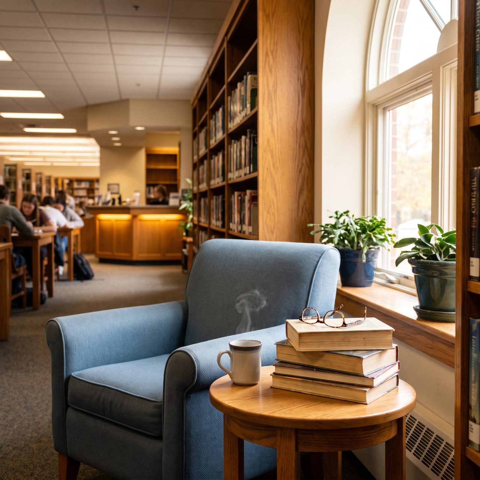 They Use the Library for Books, Media, and Activities