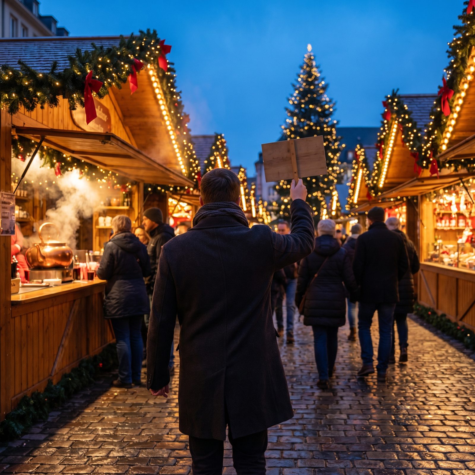 Tour Guides Lead Christmas Market Trips