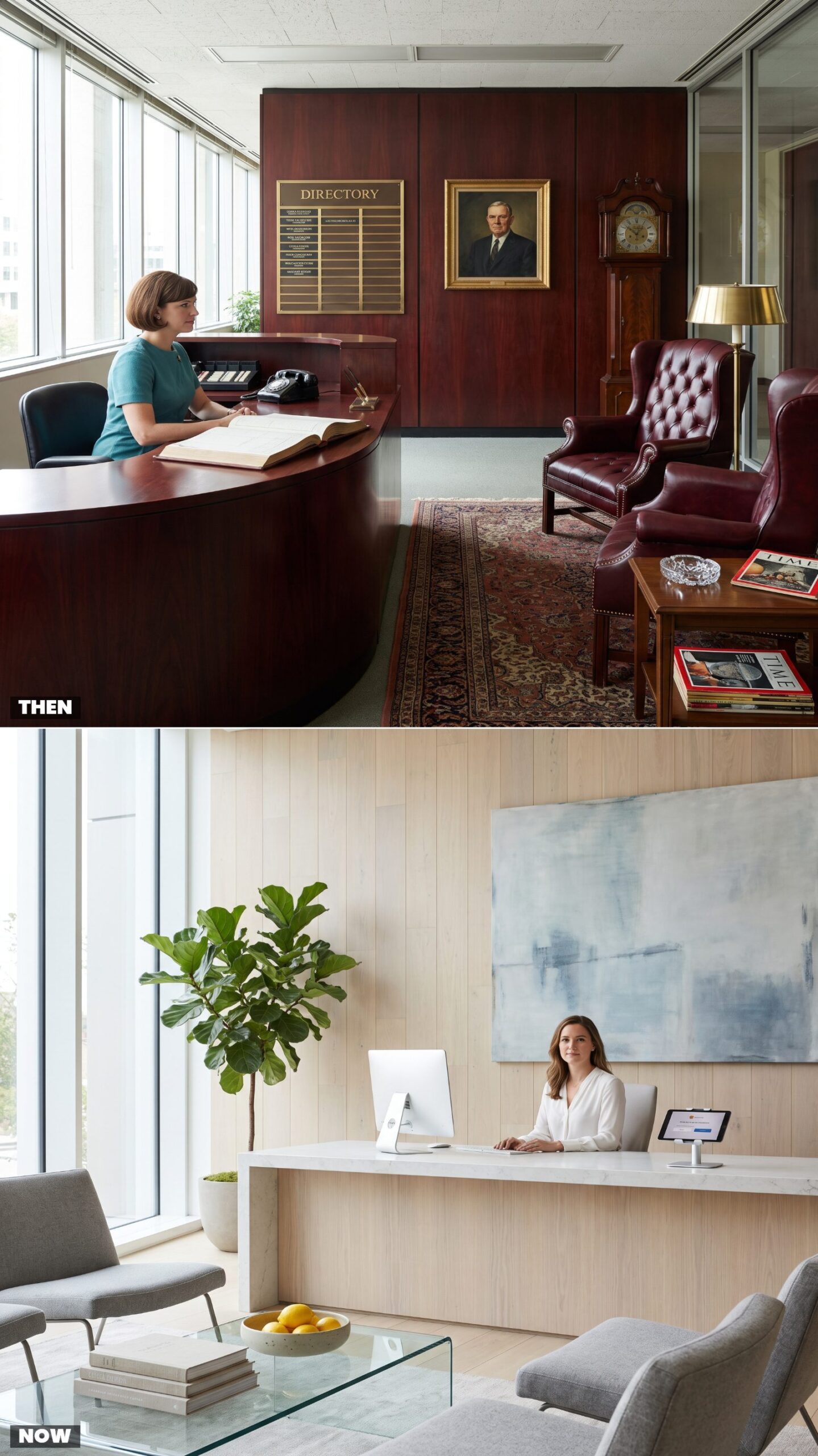 The Trust Department Reception Area