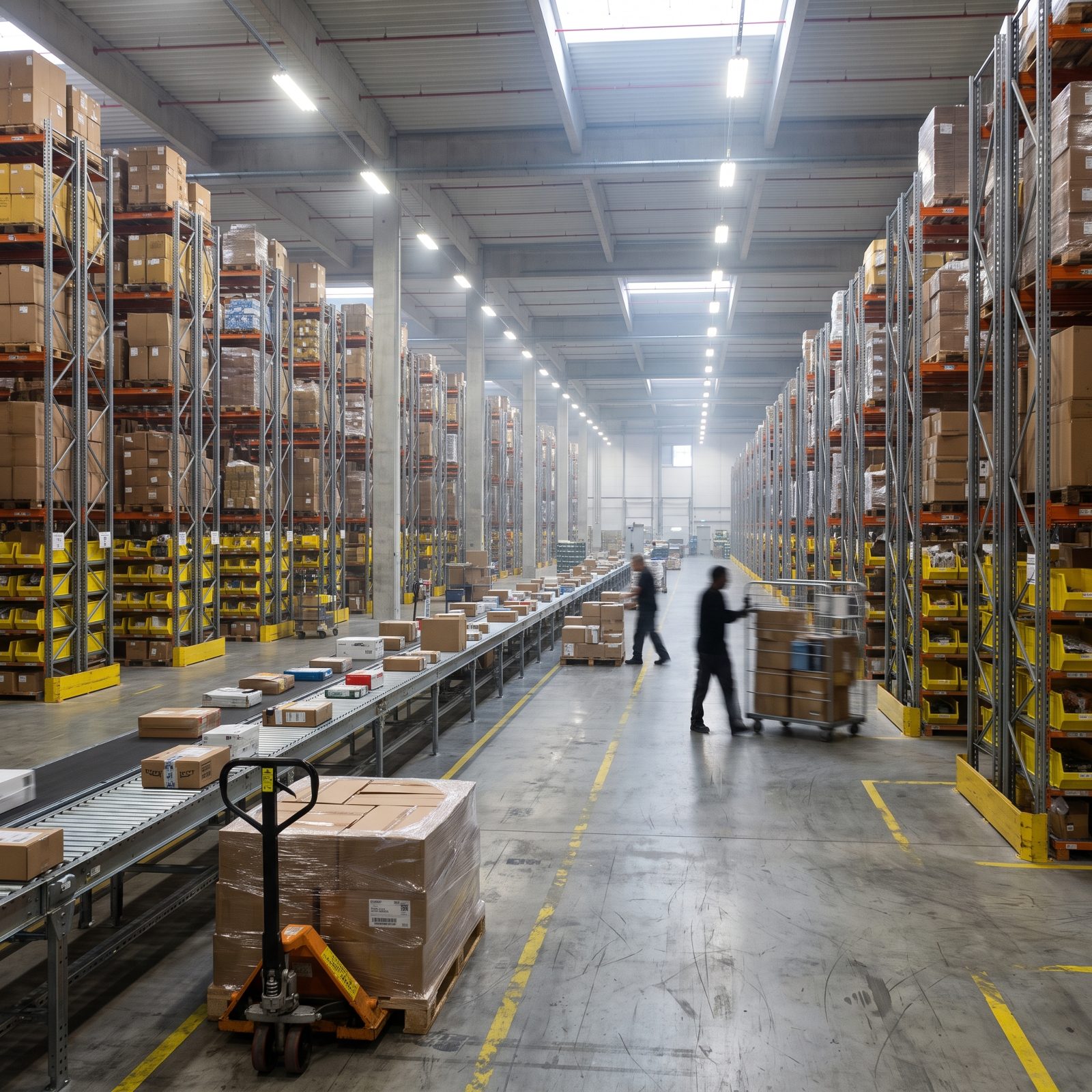 Warehouse Pickers Working Around the Clock