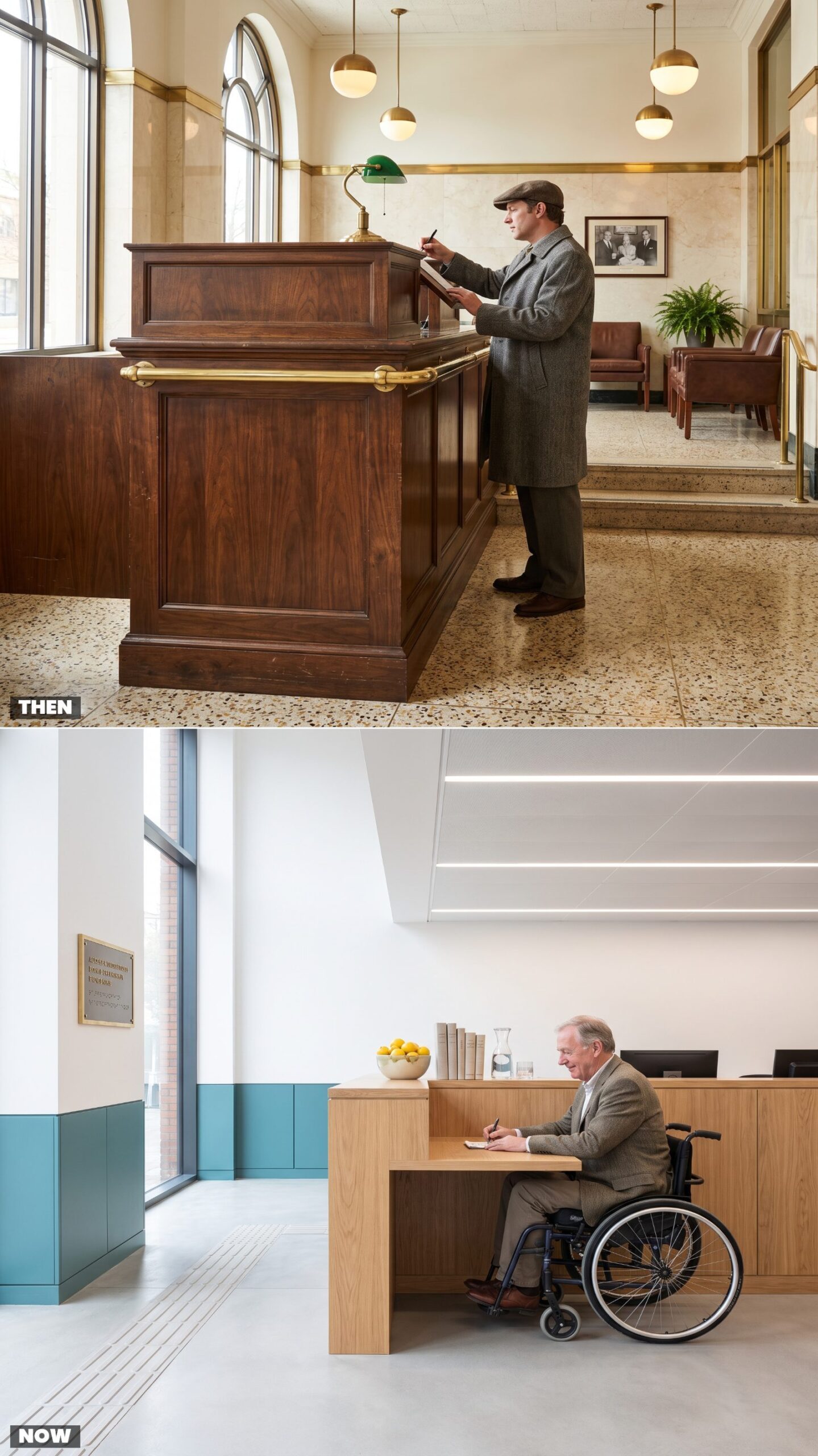 The Wheelchair-Accessible Service Counter