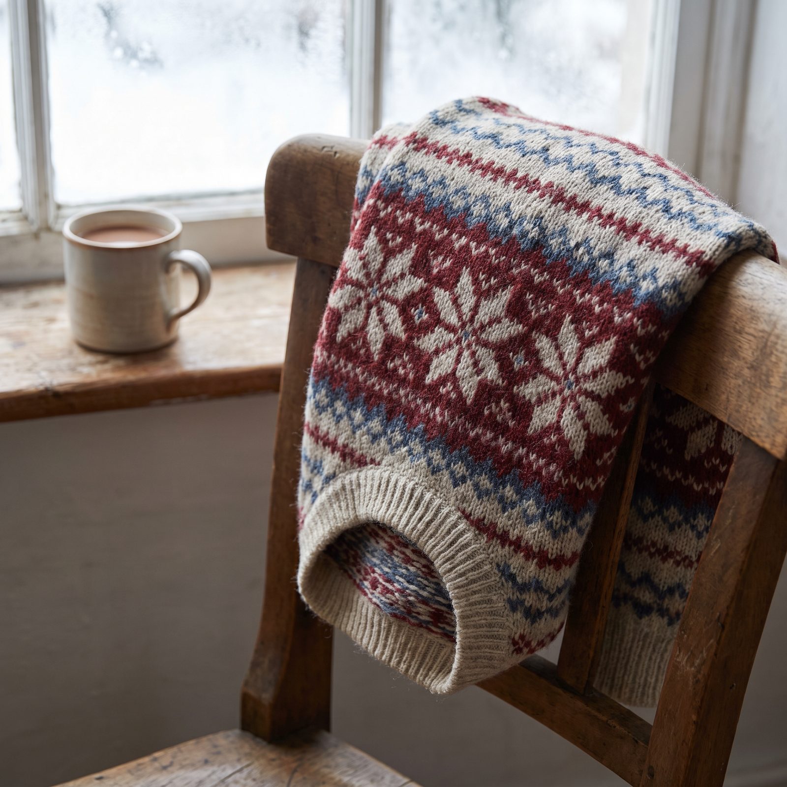 A Women's Winter Sweater: Around $28 in the 1980s, Now Closer to $70